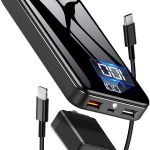 Portable Charger USB C External Battery with USB-C Charger
